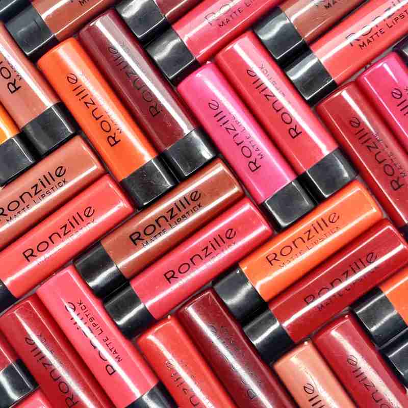 Lipstick Collection | Multicolor Set of 10 Vibrant Shades | Waterproof, Non-Transfer Matte | Highly Pigmented & Long-Lasting | Travel-Friendly Mini Lipsticks (2.4g Each) | Perfect Gift for Makeup Lovers