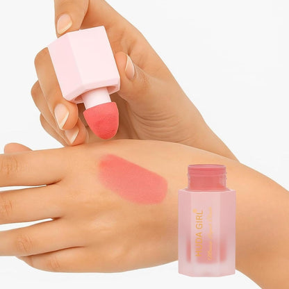 Velvet Liquid Blush for Women & Girls – Pack of 2 | Highly Pigmented, Smooth & Lightweight Blusher for Cheeks, Lips & Eyes | Soft Matte Finish, Super Stay, Long-Lasting & Easy to Blend | Perfect for Everyday Makeup.