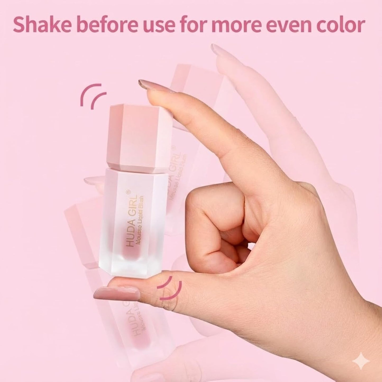 Velvet Liquid Blush for Women & Girls – Pack of 2 | Highly Pigmented, Smooth & Lightweight Blusher for Cheeks, Lips & Eyes | Soft Matte Finish, Super Stay, Long-Lasting & Easy to Blend | Perfect for Everyday Makeup.