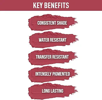 Lipstick Collection | Multicolor Set of 10 Vibrant Shades | Waterproof, Non-Transfer Matte | Highly Pigmented & Long-Lasting | Travel-Friendly Mini Lipsticks (2.4g Each) | Perfect Gift for Makeup Lovers