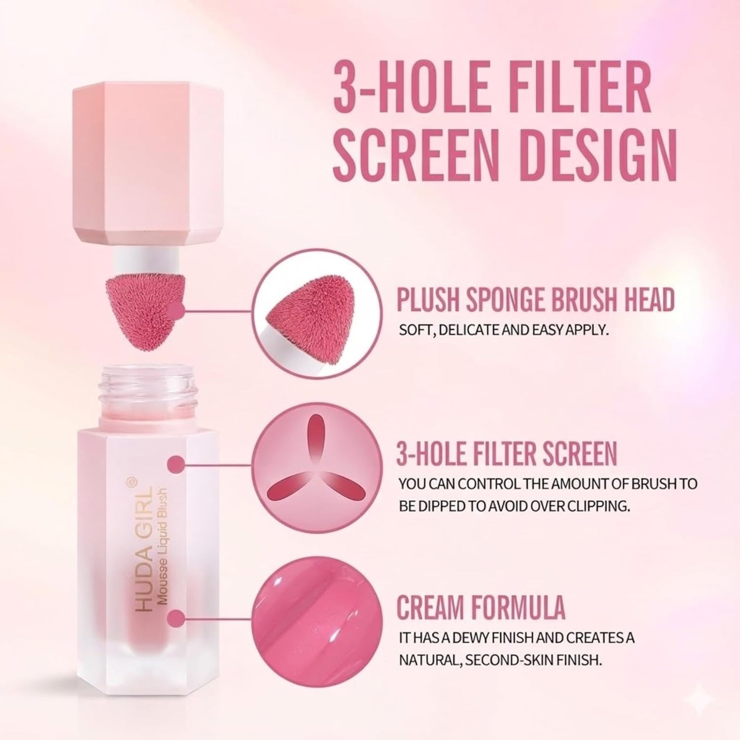 Velvet Liquid Blush for Women & Girls – Pack of 2 | Highly Pigmented, Smooth & Lightweight Blusher for Cheeks, Lips & Eyes | Soft Matte Finish, Super Stay, Long-Lasting & Easy to Blend | Perfect for Everyday Makeup.