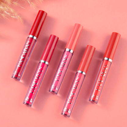 6-Piece Velvet Matte Liquid Lipstick Set with a waterproof, long-lasting, non-sticky formula in stunning nude shades. Quick-drying with up to 24-hour stay, ideal for daily use or as a makeup gift for women, Combo Pack (6 x 3ML each).