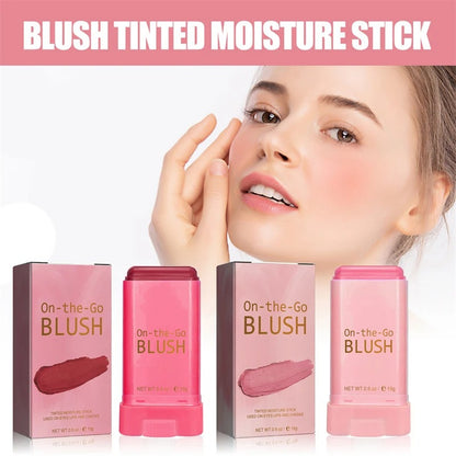 3-in-1 Blush Stick for Cheeks, Lips & Eyes | Imported Korean Cosmetic | Long-Lasting Waterproof Matte Cream Blusher | Lightweight & Blendable Makeup for Women & Girls