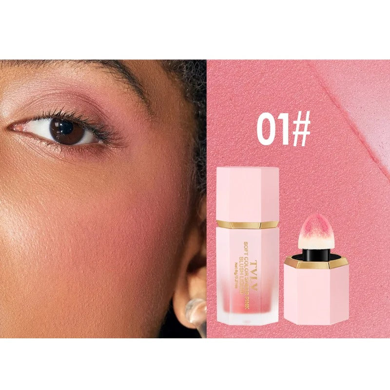 Velvet Liquid Blush for Women & Girls – Pack of 2 | Highly Pigmented, Smooth & Lightweight Blusher for Cheeks, Lips & Eyes | Soft Matte Finish, Super Stay, Long-Lasting & Easy to Blend | Perfect for Everyday Makeup.