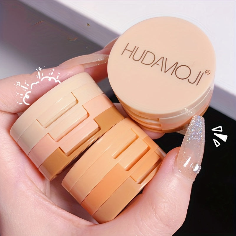 3-in-1 Blusher, Highlighter & Contour Sculpt Palette with Mirror for Women & Girls | Champagne Glow Highlighter with Peach & Rosy Pink Blush Shades | Mini Compact Travel Makeup Kit | Long-Lasting Highly Pigmented Palette for a Fresh, Natural Glowing Look.