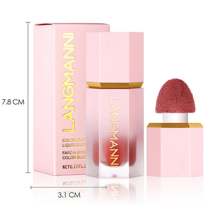 Velvet Liquid Blush for Women & Girls – Pack of 2 | Highly Pigmented, Smooth & Lightweight Blusher for Cheeks, Lips & Eyes | Soft Matte Finish, Super Stay, Long-Lasting & Easy to Blend | Perfect for Everyday Makeup.