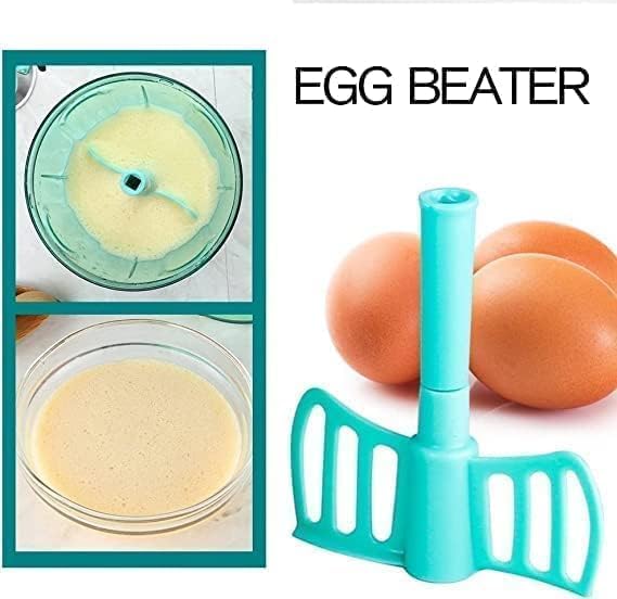 Push Chopper for Vegetables & Fruits | Manual Onion Cutter | Multipurpose Food Dicer Mincer for Veggies Garlic Tomato Potato Ginger Fruits Nuts Herbs etc. | BPA-Free Safe Container (1 pc)